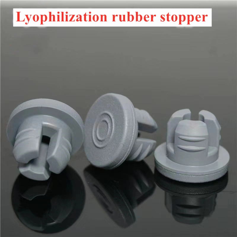 Hot Sale 13mm 20mm 28mm 32mm Pharmaceutical Medical Chlorobutyl Bromobutyl Rubber Stopper for Lyophlized Vial Bottle